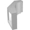 Ekena Millwork 3 1/2-in. W x 6-in. D x 10-in. H Merced Architectural Grade PVC Knee Brace BRCP035X06X10MRC - alternate 6